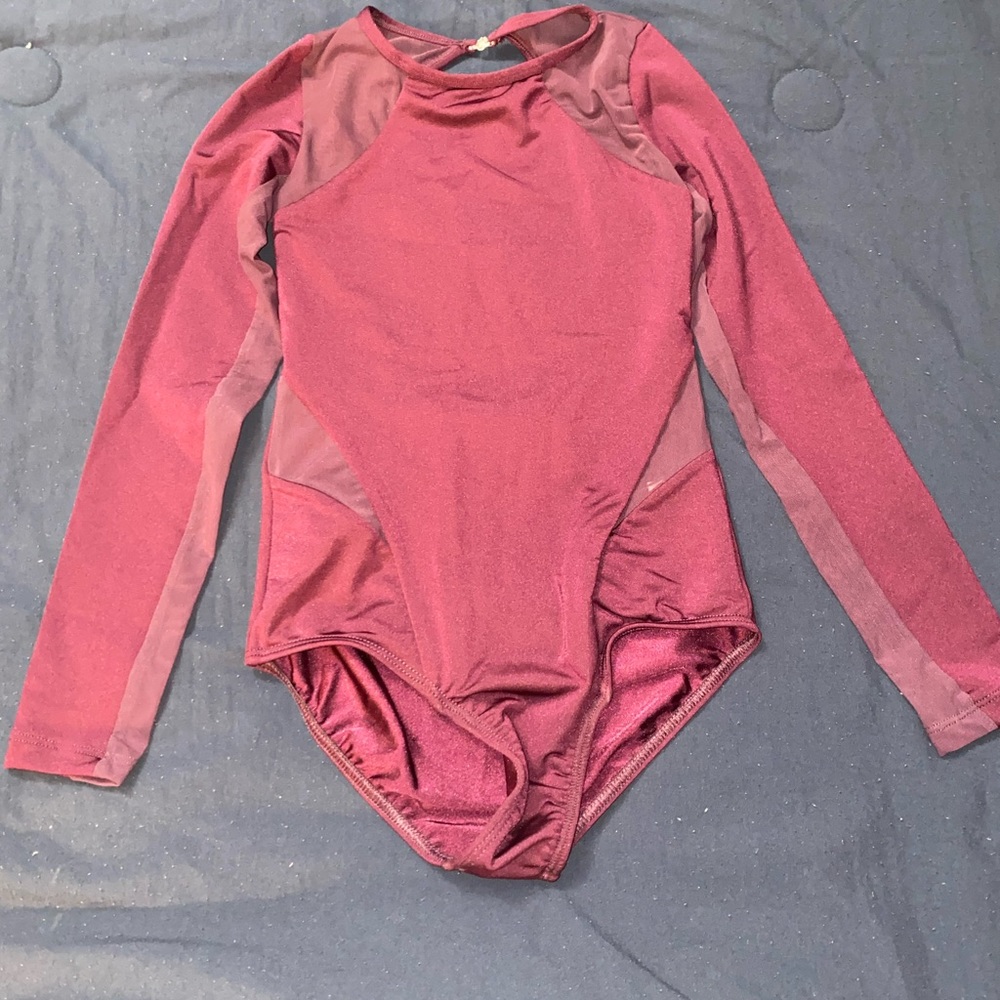 Plum colored Leotard
